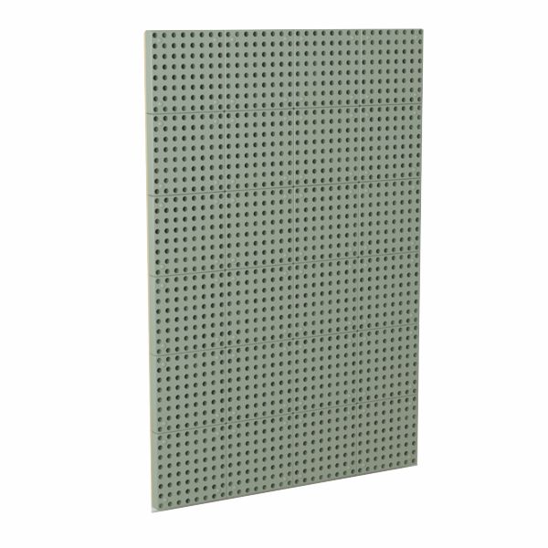 STEM Wandplatte Outdoor 80 x 120 cm, 24 Teile mit Montageplatte